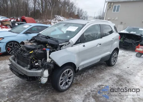 2018 Ford Ecosport Titanium from USA, damaged, VIN MAJ6P1WL7JC189300